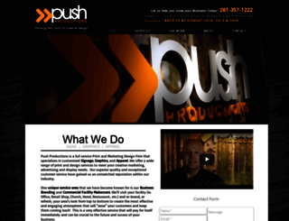 push-productions.com screenshot