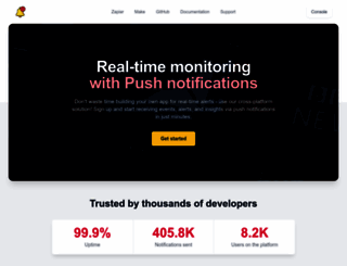 push.techulus.com screenshot