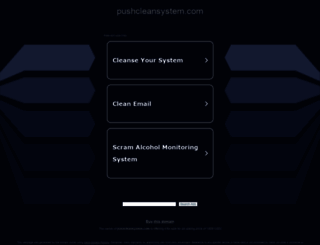 pushcleansystem.com screenshot