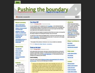 pushingtheboundary.wordpress.com screenshot