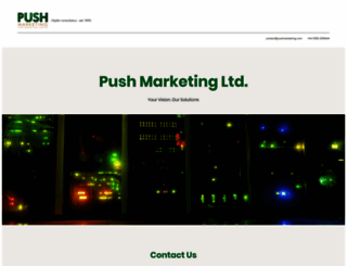 pushmarketing.com screenshot