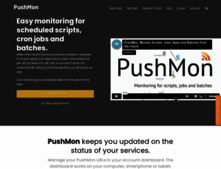 pushmon.com screenshot
