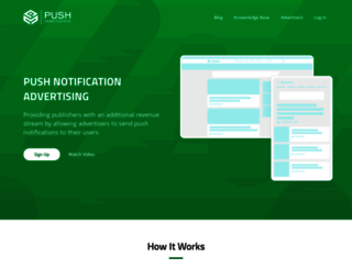 pushmonetization.com screenshot
