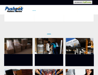 pushpakpackers.com screenshot