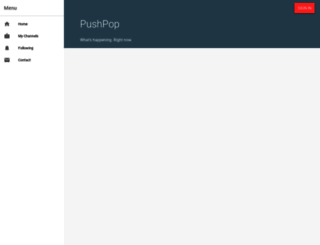 pushpop.firebaseapp.com screenshot