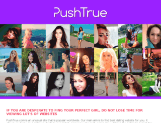 pushtrue.com screenshot