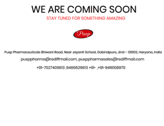 pusppharma.com screenshot