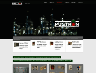 pustron.com screenshot