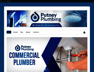 putneyplumbing.com.au screenshot