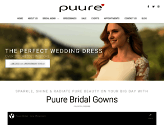 puurebride.co.uk screenshot
