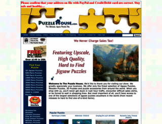 puzzlehouse.com screenshot