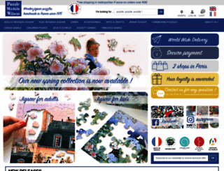 puzzlemichelewilson.com screenshot