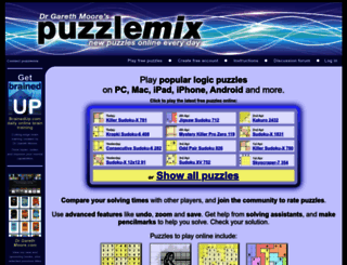 puzzlemix.com screenshot