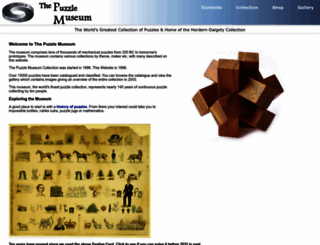 puzzlemuseum.com screenshot
