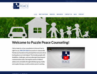 puzzlepeacecounseling.com screenshot