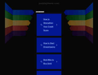 puzzlephone.com screenshot
