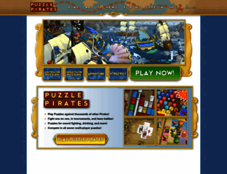 puzzlepirates.com screenshot