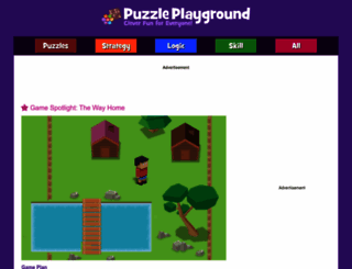 puzzleplayground.com screenshot