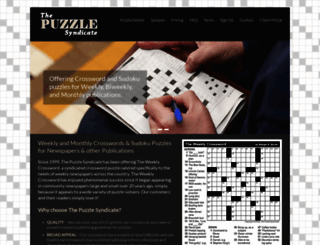 puzzlesyndicate.com screenshot