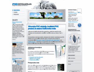 pvc-stolarija.com.hr screenshot