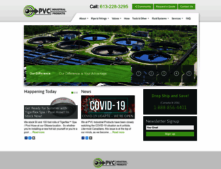 pvcindustrialproducts.com screenshot