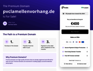 pvclamellenvorhang.de screenshot