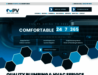 pvhvac.com screenshot