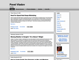 pvladov.com screenshot