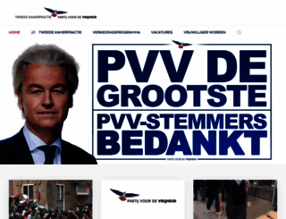 pvv.nl screenshot