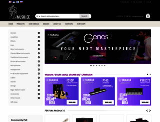 pvxmusic.ee screenshot