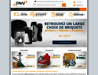 pw-distribution.fr screenshot