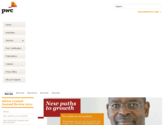 pwc-africa.com screenshot