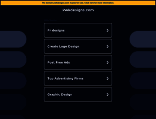 pwkdesigns.com screenshot