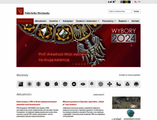 pwr.edu.pl screenshot