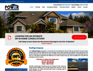pwroofingflorida.com screenshot