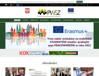 pwsz-ns.edu.pl screenshot