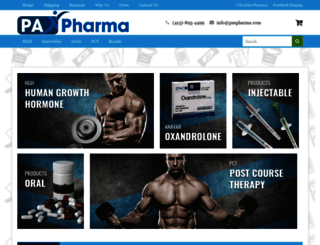 pxepharma.com screenshot