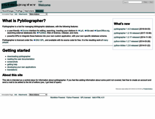 pybliographer.sourceforge.net screenshot