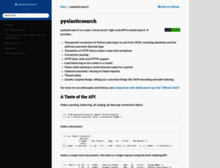 pyelasticsearch.readthedocs.org screenshot