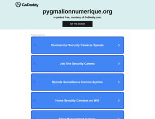 pygmalionnumerique.org screenshot