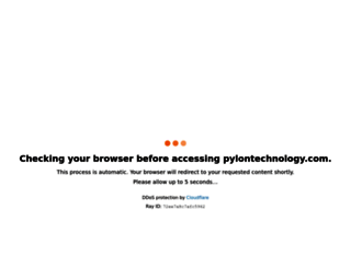 pylontechnology.com screenshot