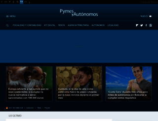 pymesyautonomos.com screenshot