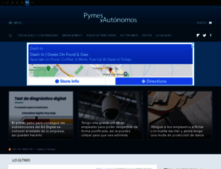 pymesyautonomos.es screenshot