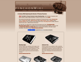 pynchonwiki.com screenshot