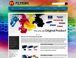 pyprima.com screenshot