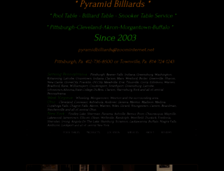 pyramidbilliardsinc.com screenshot