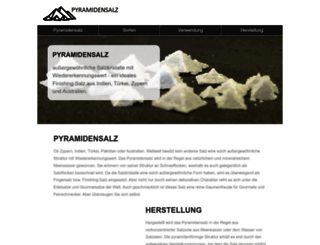 pyramidensalz.de screenshot