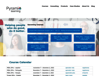 pyramidlearning.org screenshot
