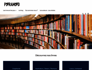 pyramyd-editions.com screenshot
