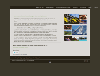 pyrenees-seminaires.com screenshot